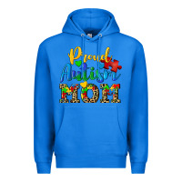 True Royal proud autism mom Premium Hoodie - CowGirlArtShop