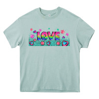 Arona lgbt love with hearts and stars Heavy Core Tee - AdoDesignShop