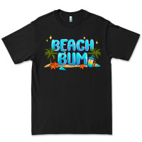 Black beach bum Premium Tee - JahusDesignShop