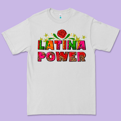 Latina Power Premium Tee Designed By Adodesignshop