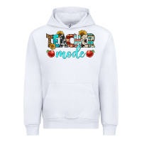 White teacher mode Urban Hoodie - BundleAndBundleShop