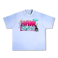 Grape Ice hair stylist Urban Heavy Tee - MaliasSmallBusiness