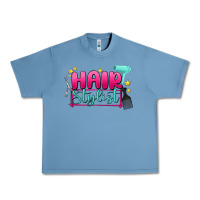 Pebble Blue hair stylist Urban Heavy Tee - MaliasSmallBusiness