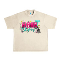 Sandshell hair stylist Urban Heavy Tee - MaliasSmallBusiness