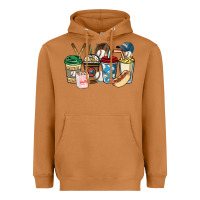 Meerkat Baseball coffee cups Heavyweight Hoodie - HowdyJamesFarm