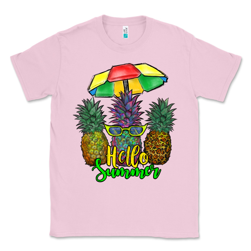 Hello Summer Pineapples Classic Tee by RanaPortraitStore | Teevron