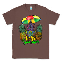 Chestnut hello summer pineapples Classic Tee - RanaPortraitStore
