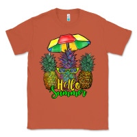 Copper hello summer pineapples Classic Tee - RanaPortraitStore