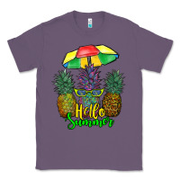 Lavender hello summer pineapples Classic Tee - RanaPortraitStore