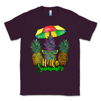 Plum hello summer pineapples Classic Tee - RanaPortraitStore