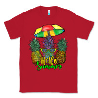 Red hello summer pineapples Classic Tee - RanaPortraitStore