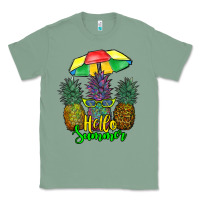 Sage hello summer pineapples Classic Tee - RanaPortraitStore
