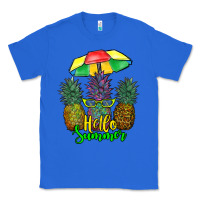 True Royal hello summer pineapples Classic Tee - RanaPortraitStore