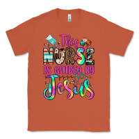 Copper this nurse is guided by jesus Classic Tee - JahusDesignShop