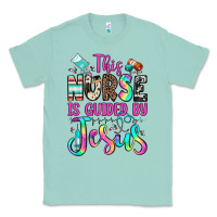 Seafoam this nurse is guided by jesus Classic Tee - JahusDesignShop