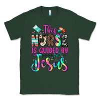Sports Green this nurse is guided by jesus Classic Tee - JahusDesignShop