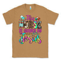 Toasted Coconut this nurse is guided by jesus Classic Tee - JahusDesignShop