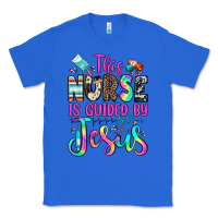 True Royal this nurse is guided by jesus Classic Tee - JahusDesignShop