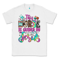 White this nurse is guided by jesus Classic Tee - JahusDesignShop