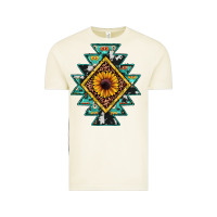 Vintage Arctic aztec leopard sunflower Vintage Tee - JahusDesignShop