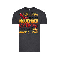 Vintage Black stepping into my november birthday Vintage Tee - MaliasSmallBusiness