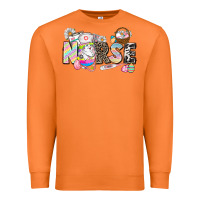 Carrot Easter Nurse  Easter Day Premium Sweatshirt - CowGirlArtShop