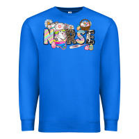 True Royal Easter Nurse  Easter Day Premium Sweatshirt - CowGirlArtShop