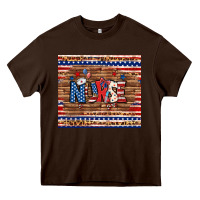 Chocolate Brown american nurse tumbler Heavy Core Tee - BundleAndBundleShop