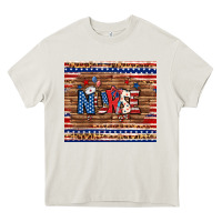 Cream american nurse tumbler Heavy Core Tee - BundleAndBundleShop