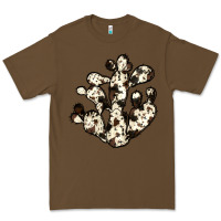 Cacao cowhide cactus Premium Tee - JahusDesignShop