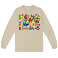Mushroom all for love and love for love Long Sleeve Tee - LillyAllenDesigns
