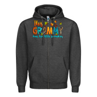 Charcoal Heather customized this grammy loves her little pumpkins Zipper Hoodie - texasbilliewilder