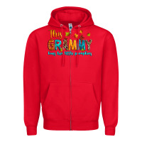 Red customized this grammy loves her little pumpkins Zipper Hoodie - texasbilliewilder