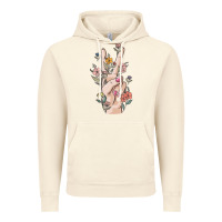 Vintage Artic hand peace sign Vintage Hoodie - MaliasSmallBusiness