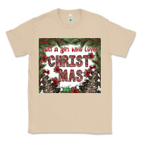 Mushroom just a girl who loves christmas Classic Tee - CowhideDigitalArt