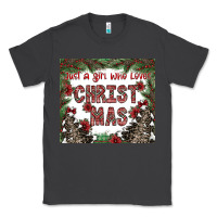 Smoke just a girl who loves christmas Classic Tee - CowhideDigitalArt