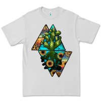 Dove Grey cactus1 Premium Tee - JahusDesignShop
