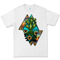 White cactus1 Premium Tee - JahusDesignShop