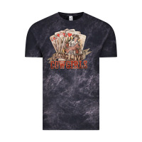 Cloud Black long live cowgirls cards Vintage Tee - NancyCooperArtShop