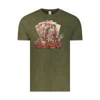 Vintage Olive long live cowgirls cards Vintage Tee - NancyCooperArtShop