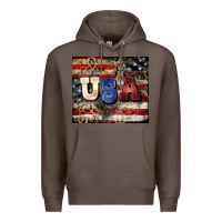 Coffee usa Premium Hoodie - CowGirlArtShop