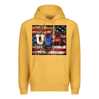 Mustard usa Premium Hoodie - CowGirlArtShop