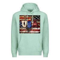 Seafoam usa Premium Hoodie - CowGirlArtShop