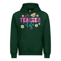 Foreset Green teacher life Urban Hoodie - BundleAndBundleShop