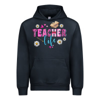 Navy teacher life Urban Hoodie - BundleAndBundleShop