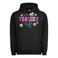Pigment Black teacher life Urban Hoodie - BundleAndBundleShop