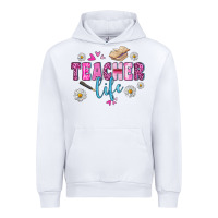 White teacher life Urban Hoodie - BundleAndBundleShop