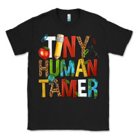 Black tiny human tamer Classic Tee - NancyCooperArtShop