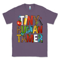Lavender tiny human tamer Classic Tee - NancyCooperArtShop