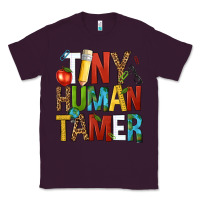 Plum tiny human tamer Classic Tee - NancyCooperArtShop